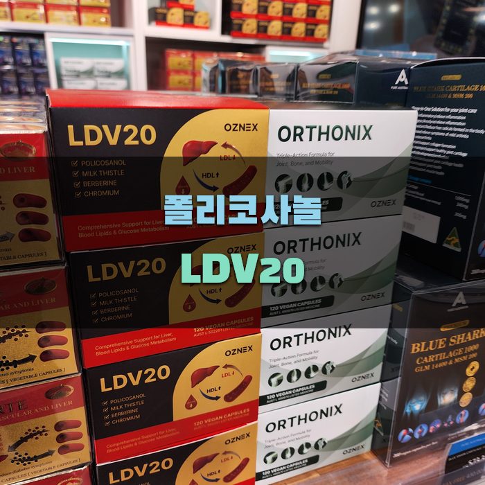 폴리코사놀 LDV20의 효과와 장점
