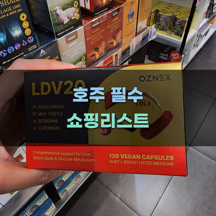 호주 여행 준비를 위한 쇼핑 가이드
