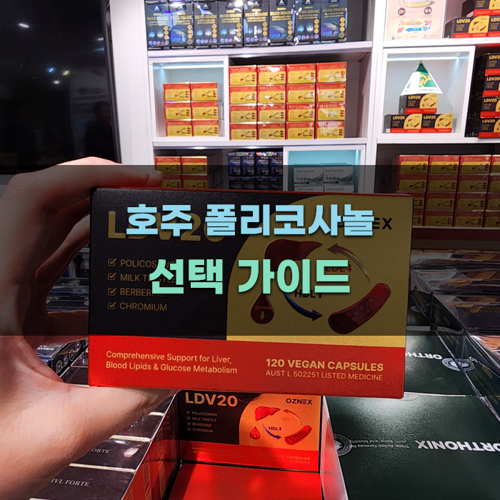 호주 폴리코사놀 선택 가이드